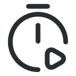 Timer Start SVG Icon